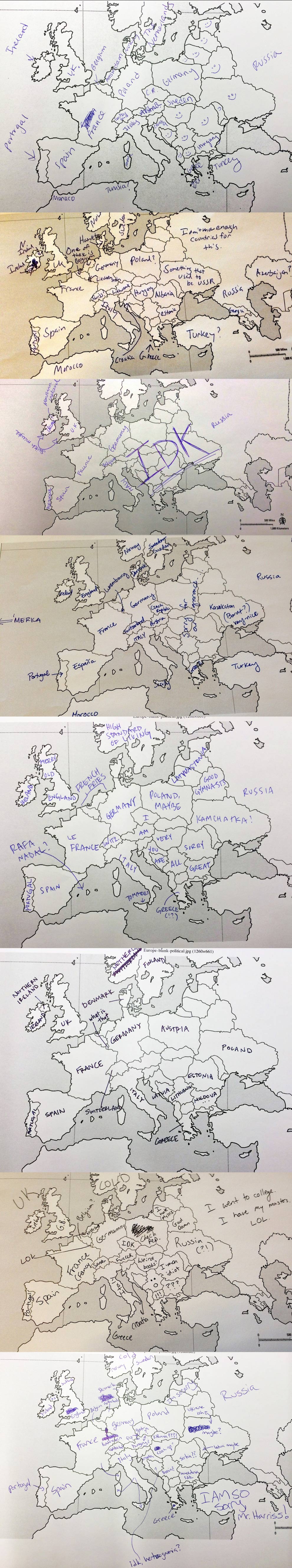 Europa według Amerykanów 