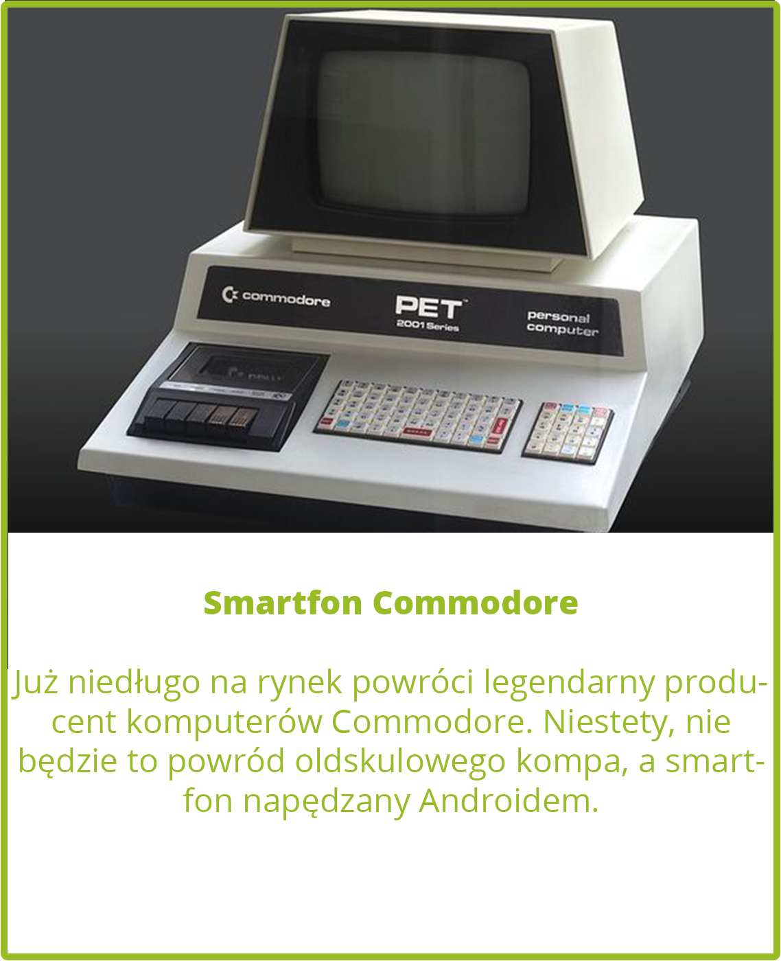 Smartfon Commodore