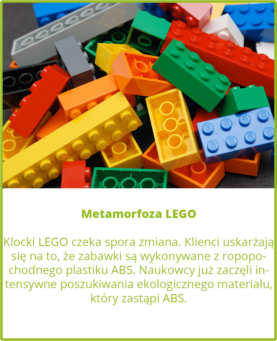 Metamorfoza LEGO