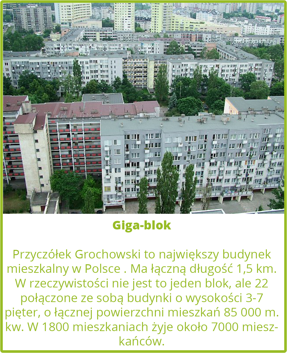 Największy blok w Polsce