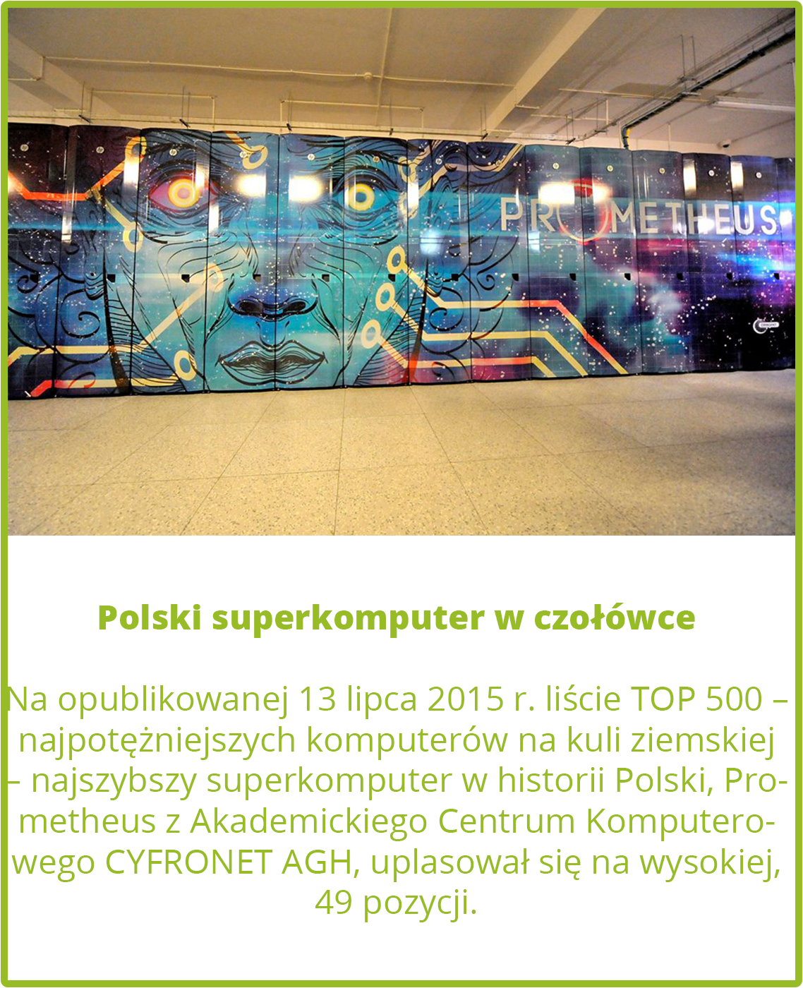 Polski superkomputer w czołówce