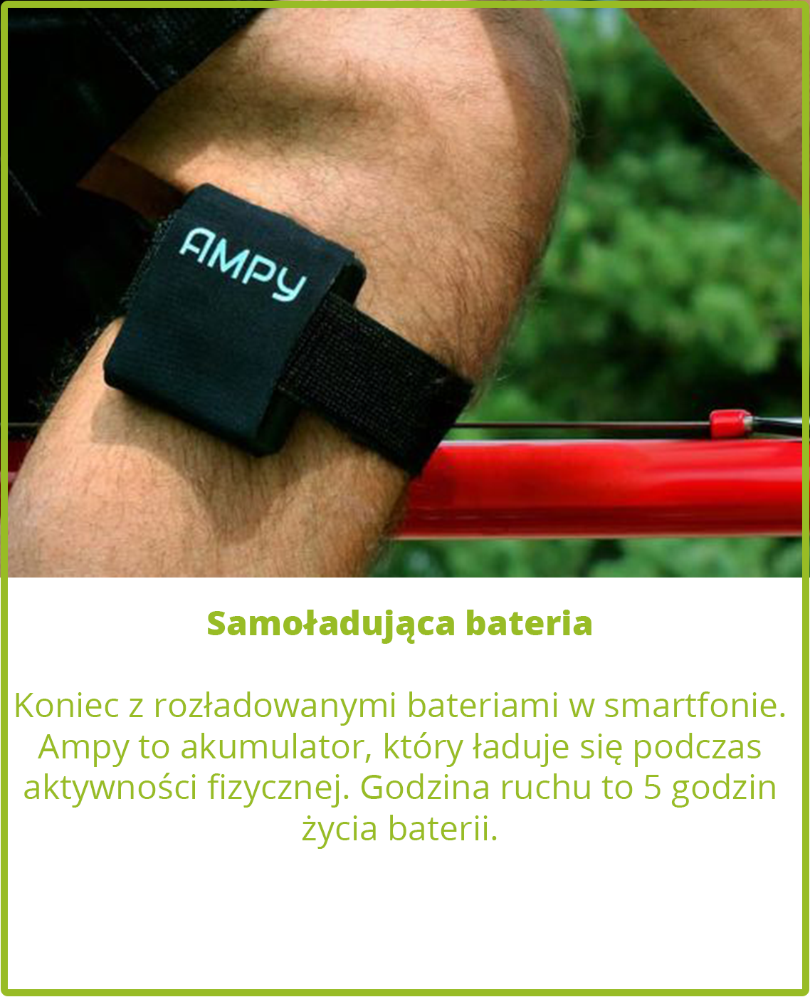 Samoładująca bateria