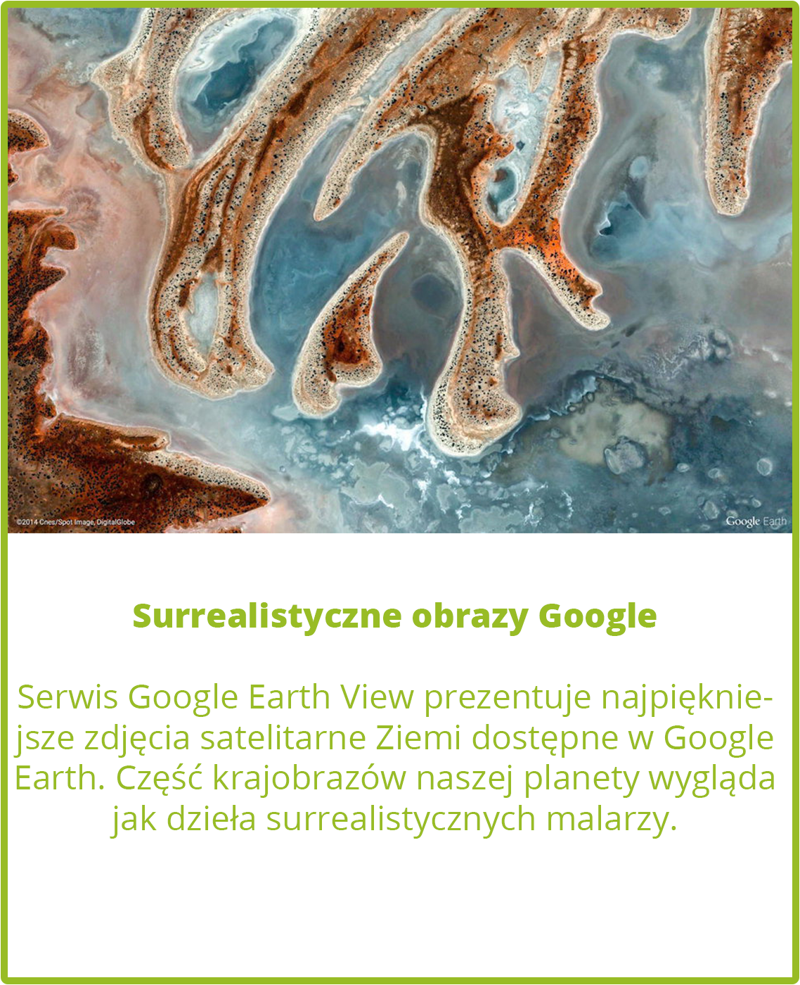 Surrealistyczne obrazy Google