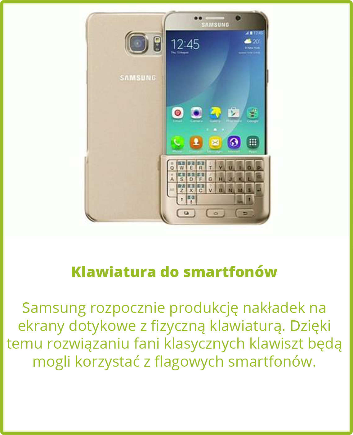 Klawiatura do smartfonów