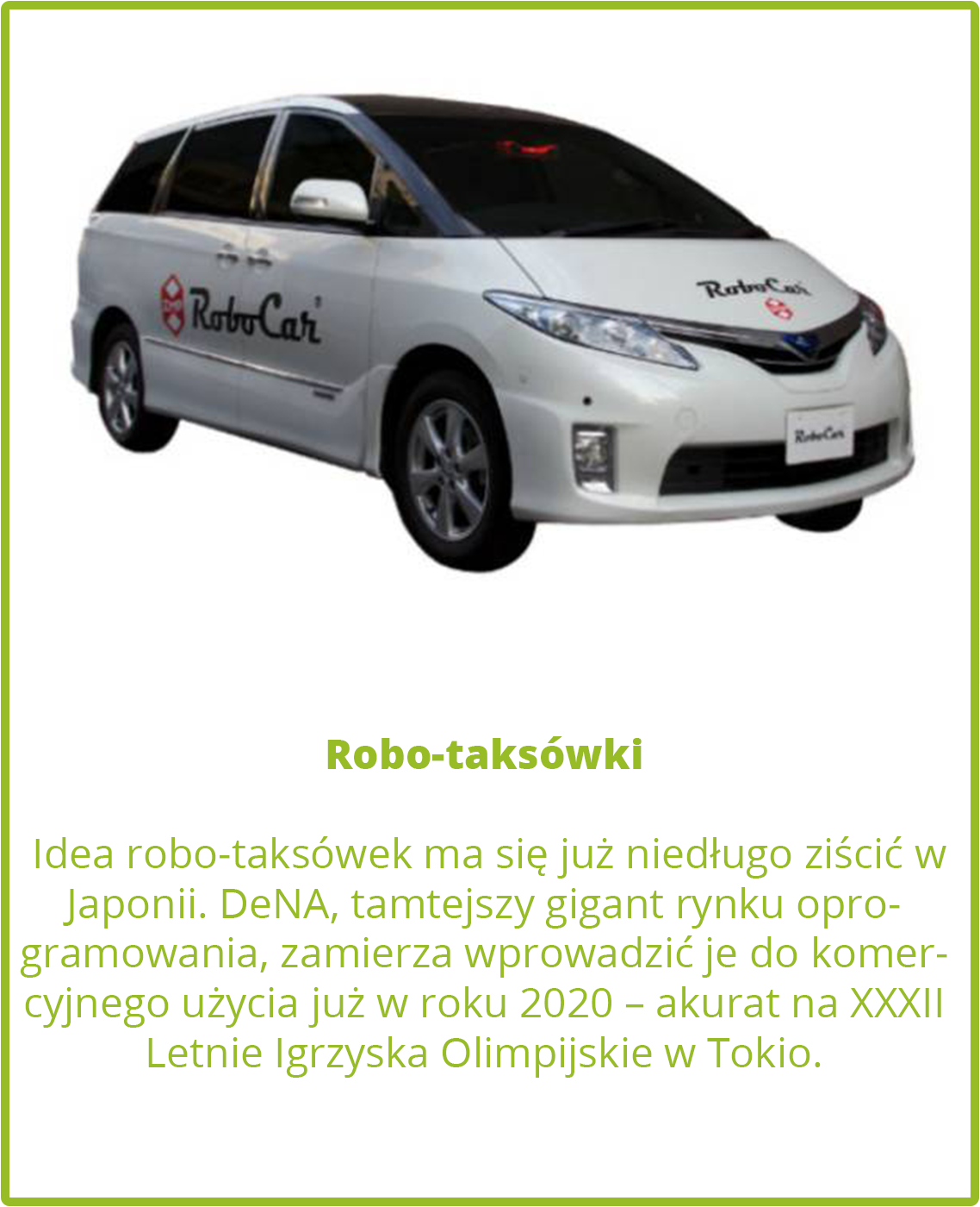 Robo-taksówki