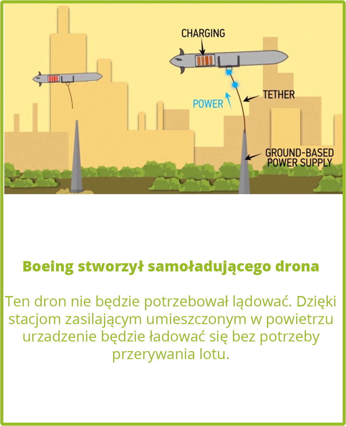 Boeing stworzył samoładującego drona