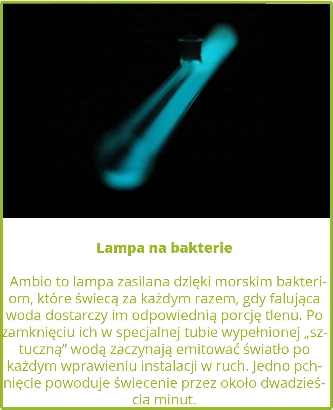 Lampa na bakterie