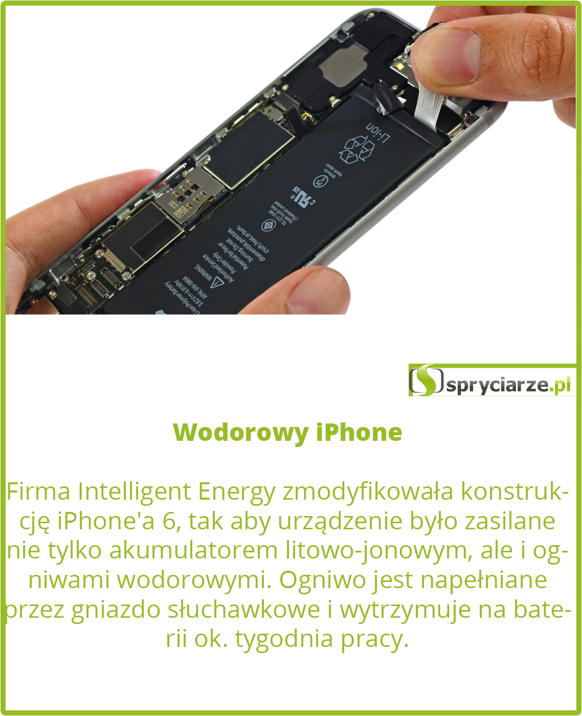 Wodorowy iPhone