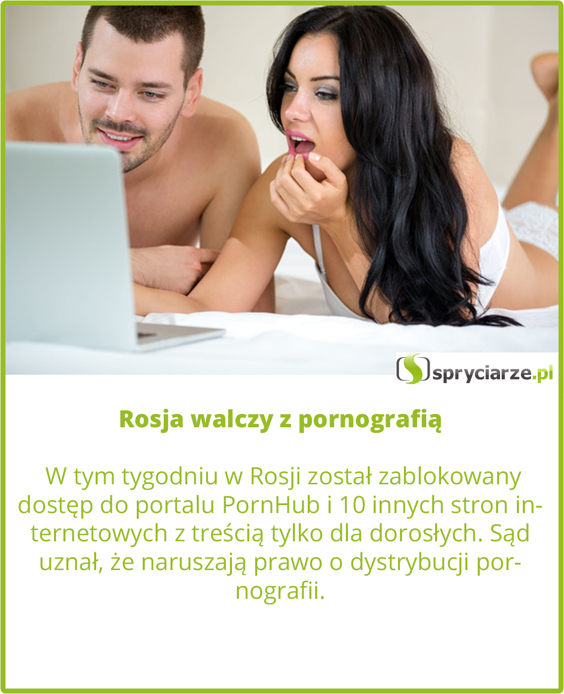 Rosja walczy z pornografią