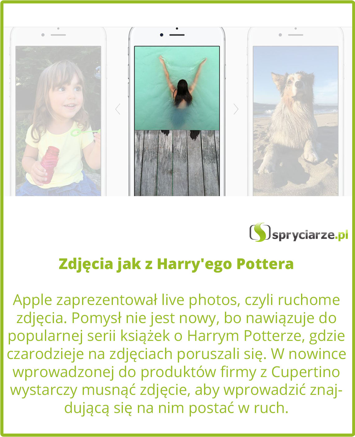 Zdjęcia jak z Harry'ego Pottera 