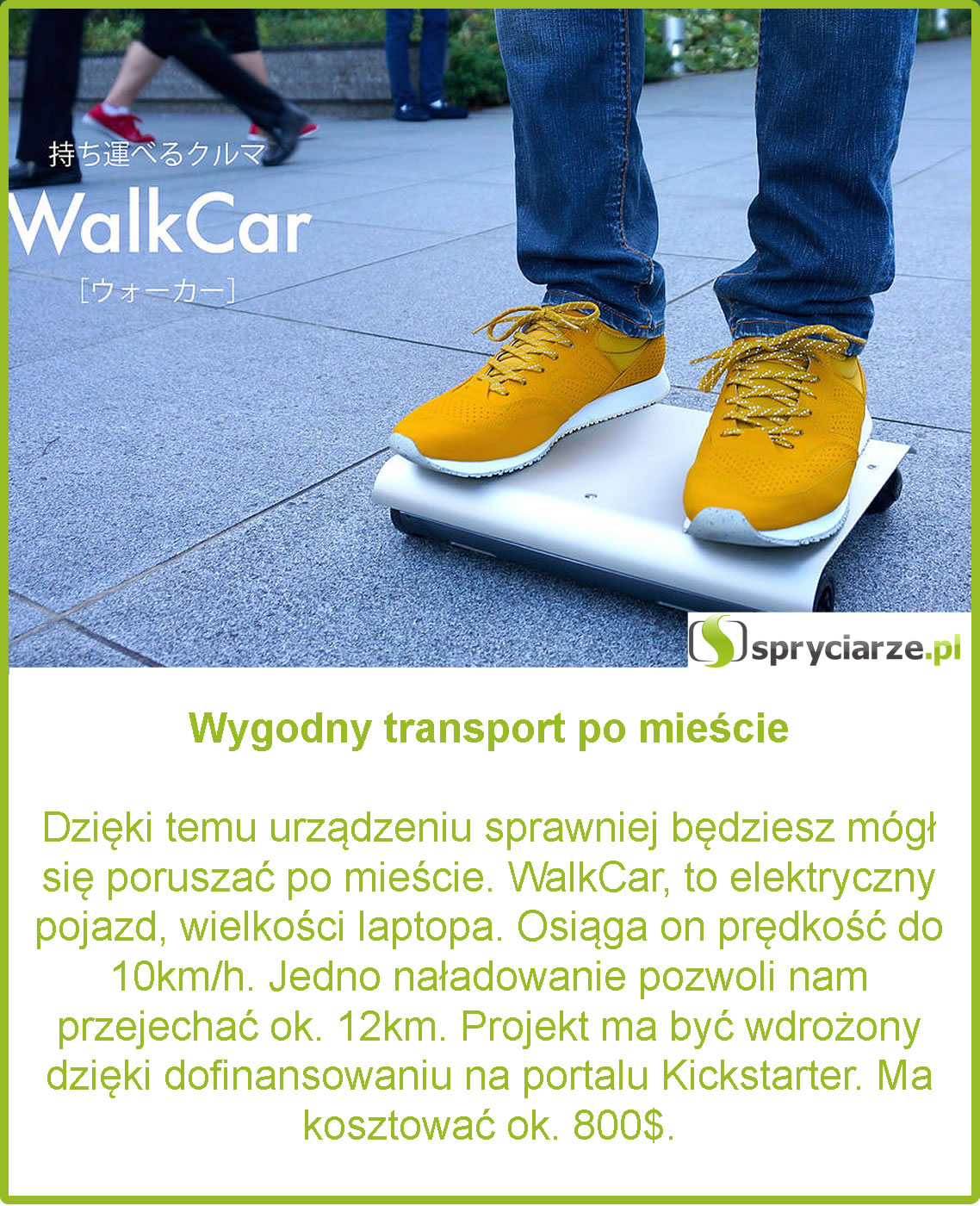 Wygodny transport po mieście