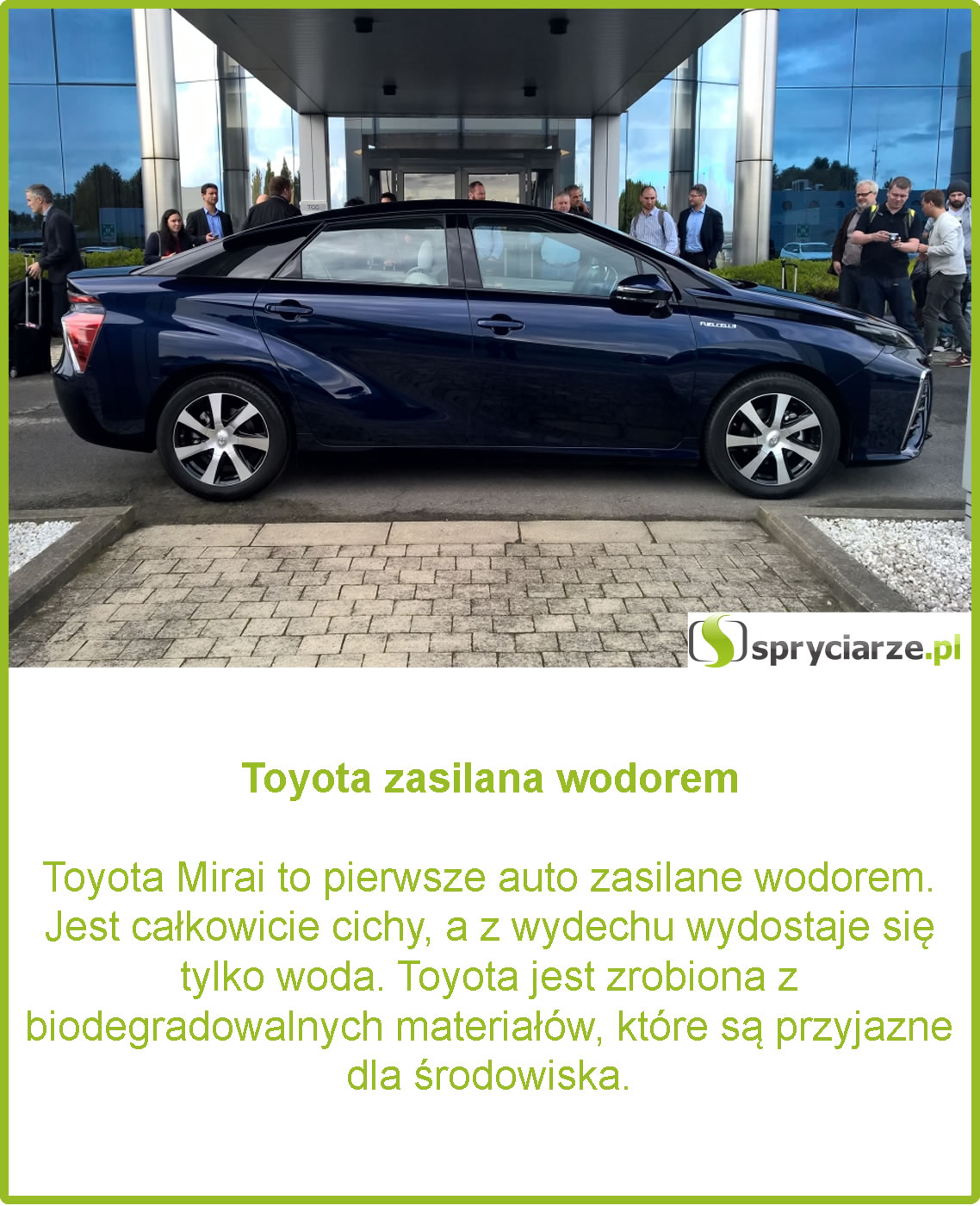 Toyota zasilana wodorem