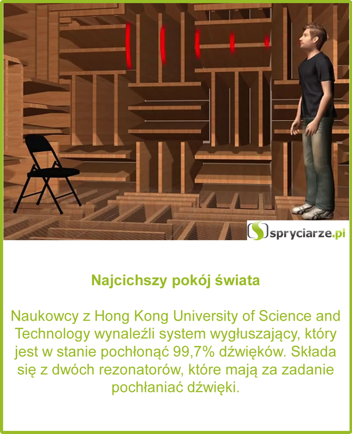 Najcichszy pokój świata