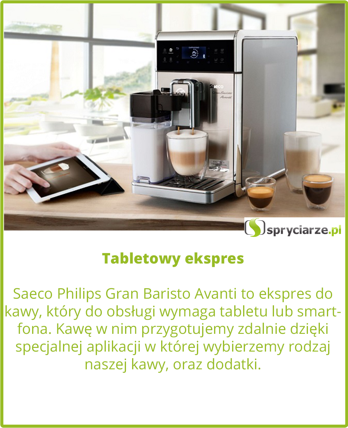 Tabletowy ekspres