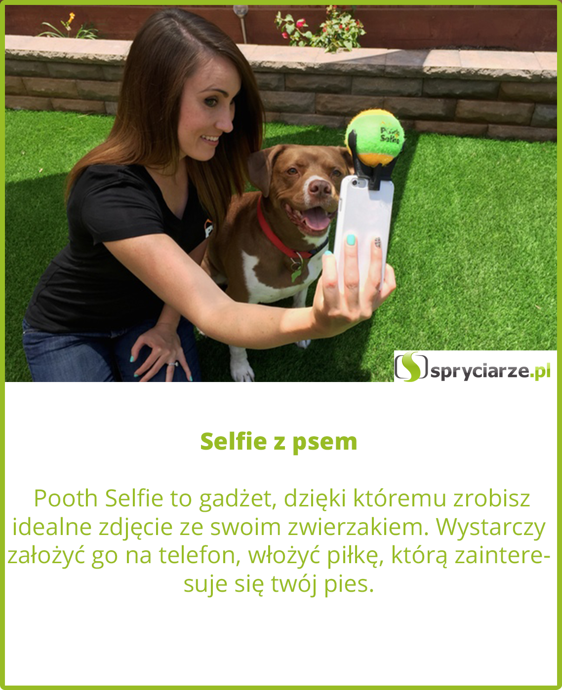 Selfie z psem