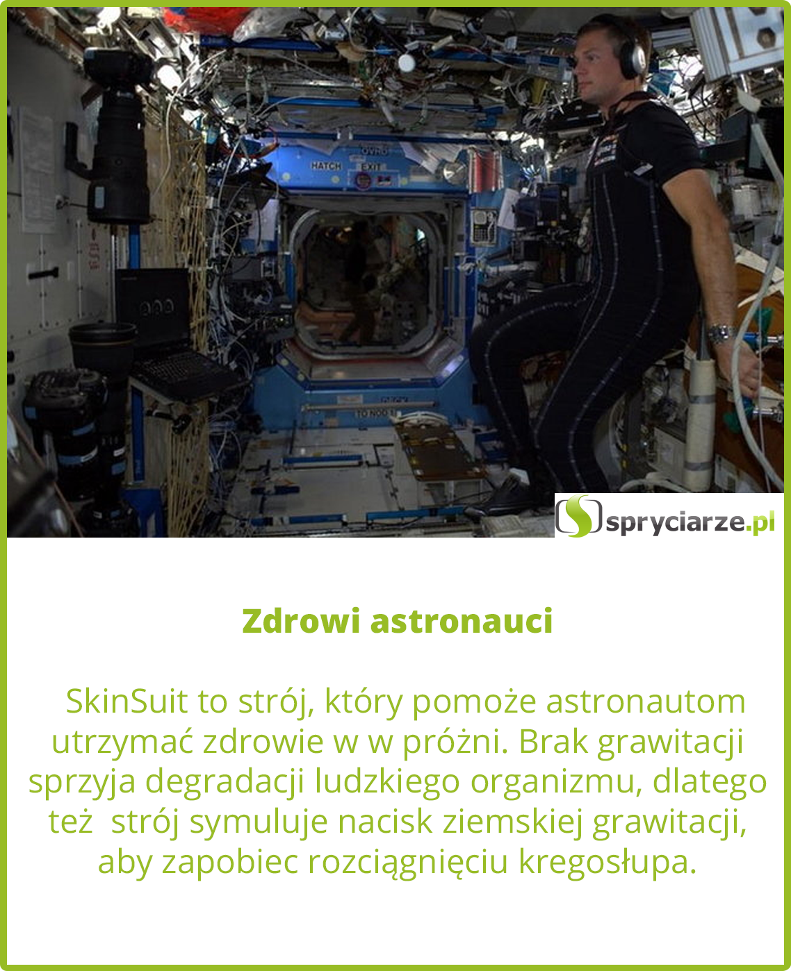 Zdrowi astronauci