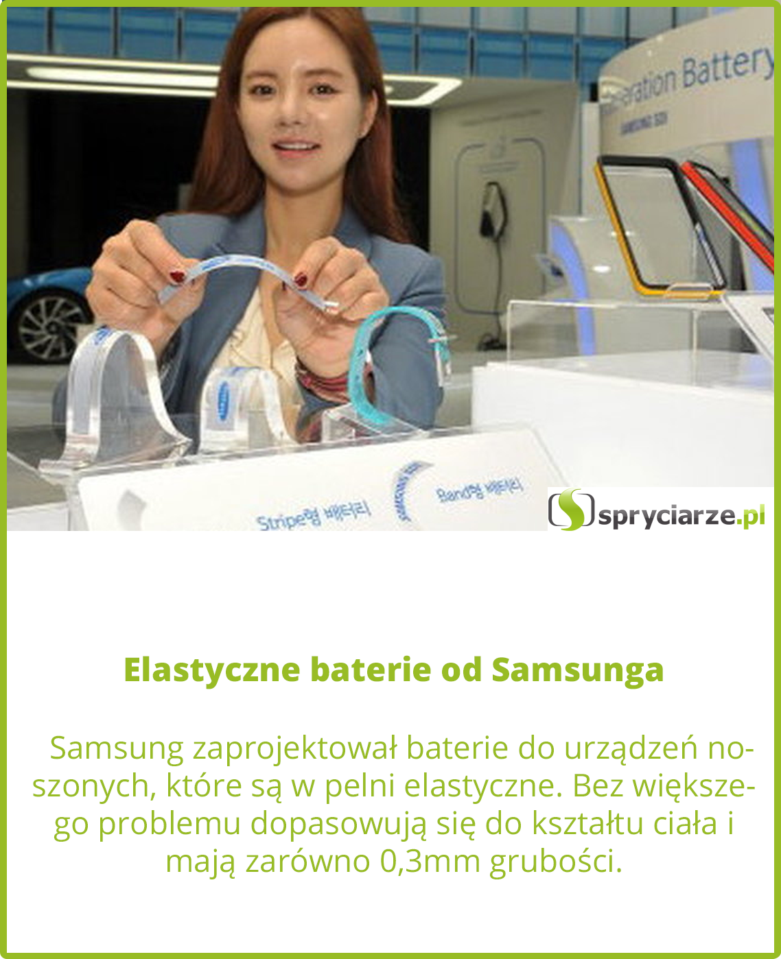 Elastyczne baterie od Samsunga