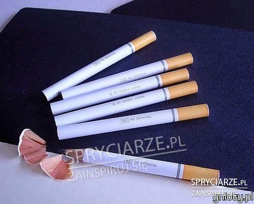 Ołówek imitujący papierocha