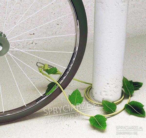 Zabezpieczenie do roweru z liściami