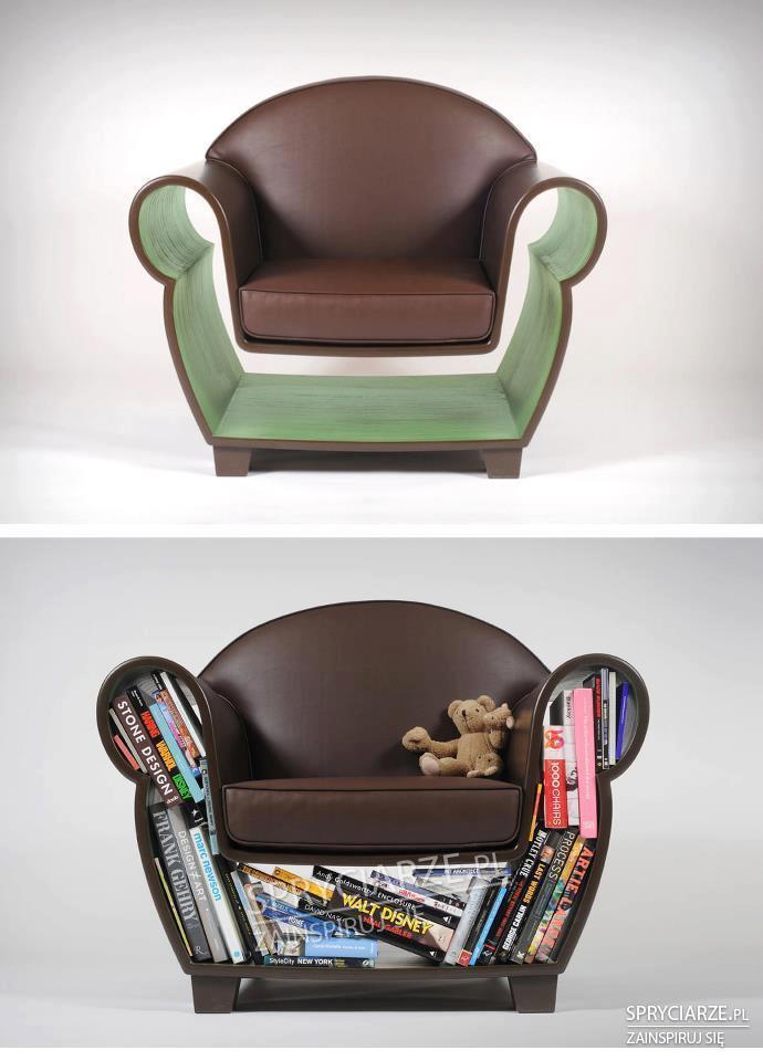 Fotel mola książkowego