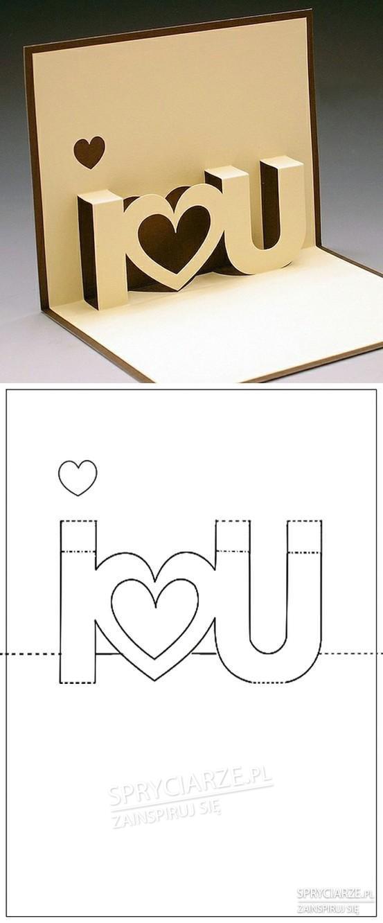 Miłosna kartka 3D