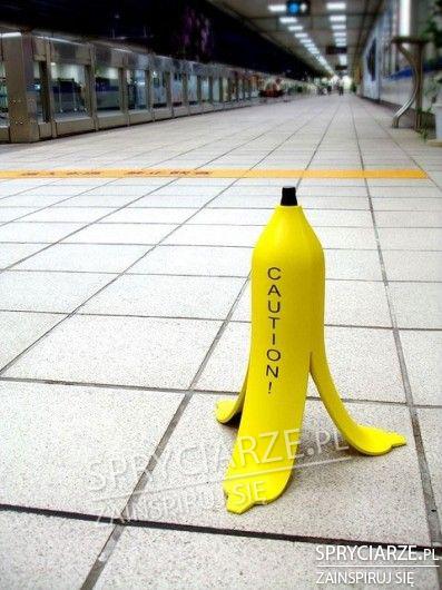 Ostrzegawczy banan