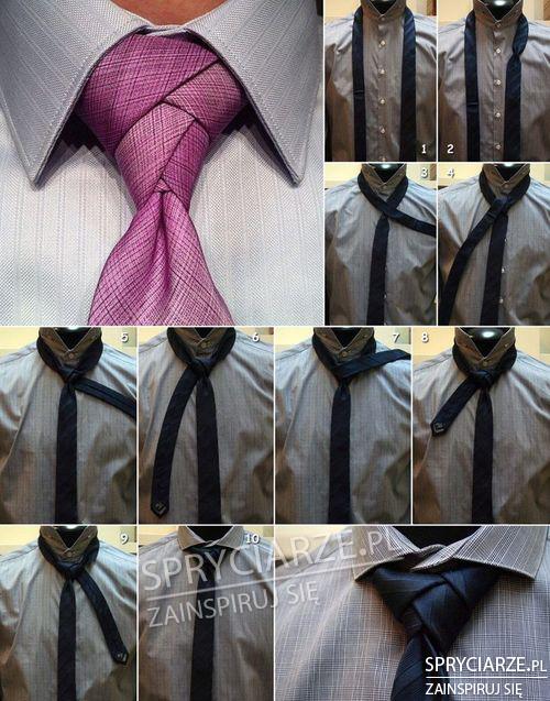 Inny sposób na wiązanie krawata