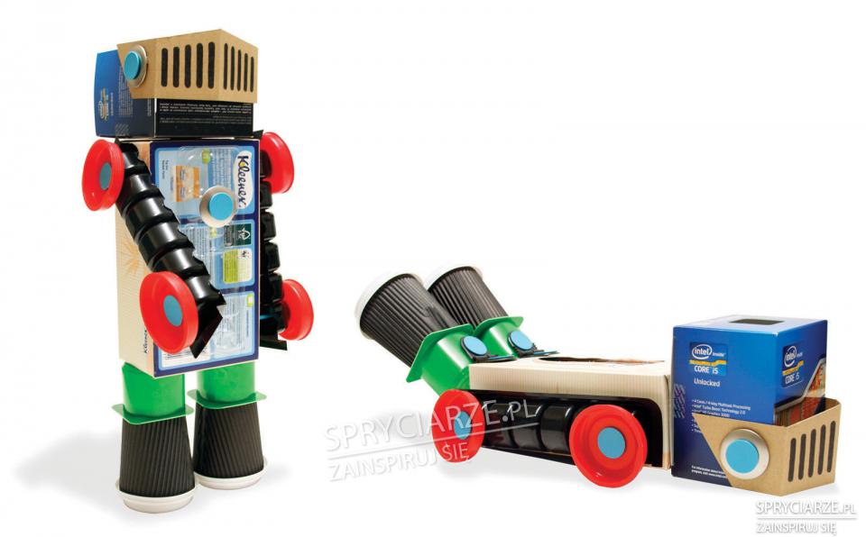 Transformers z różnych opakowań