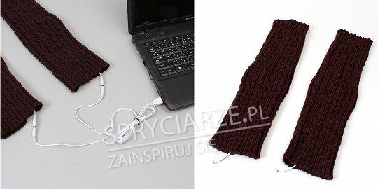 Ogrzewane rękawy na USB